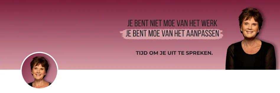 Klantvoorbeeld: LinkedIn-header Saskia